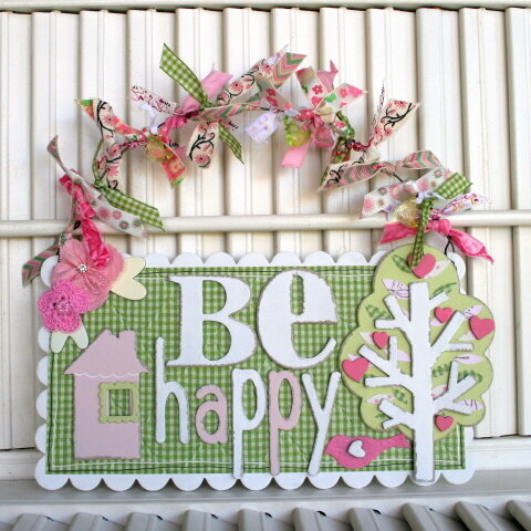 ~Be Happy~Maya Road Wall Hanging