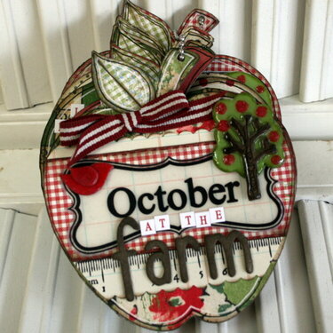 ~October at the Farm~  Maya Road Apple Coaster Book
