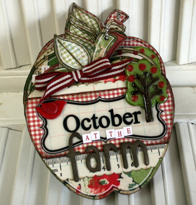 ~October at the Farm~  Maya Road Apple Coaster Book