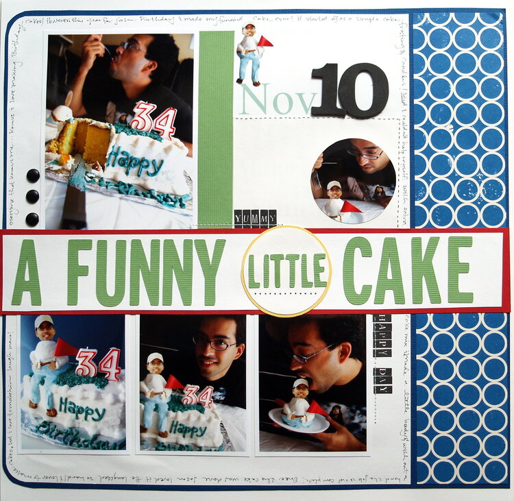 A Funny Little Cake