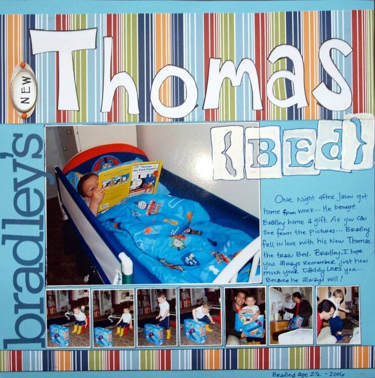 New thomas bed