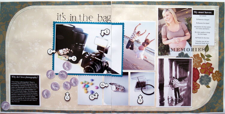 Memory Makers Magazine Oct issue &quot;It&#039;s in the bag&quot;