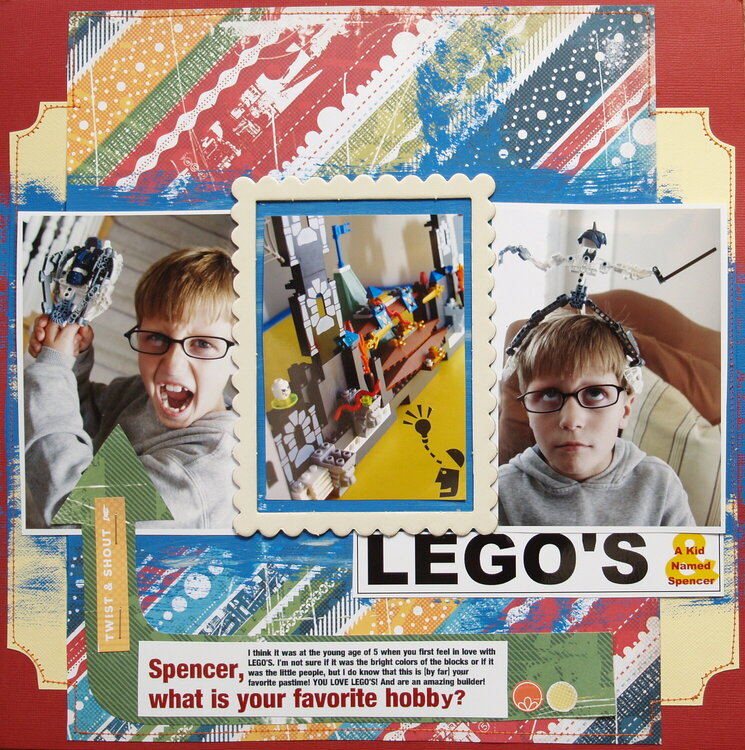 LEGO&#039;S and a kid named Spencer!
