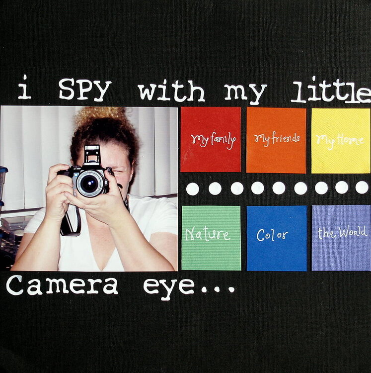 I spy with my little Camera eye...