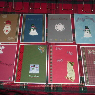 Christmas cards, group 2