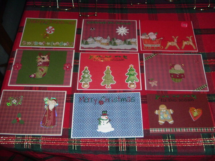 Christmas cards group 1