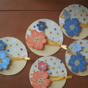 Handmade chatterbox altered cd&#039;s