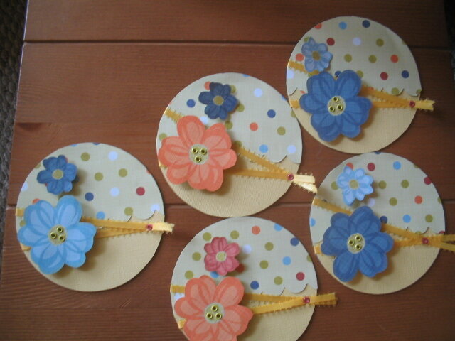 Handmade chatterbox altered cd&#039;s