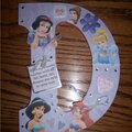 Altered Letter D-Disney Princess