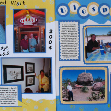 Aussie Jeff&#039;s Visit - 2-pg. layout