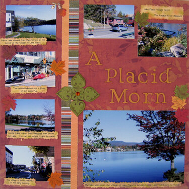 Lake Placid Morn-left Oct 2006