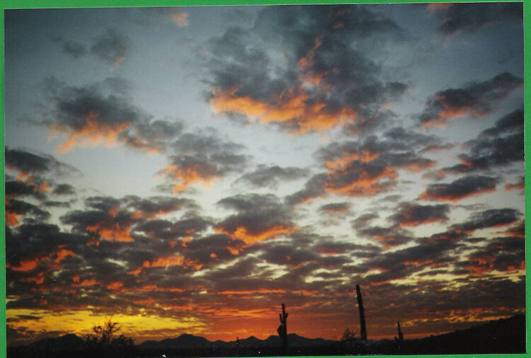 Last sunset of 1999