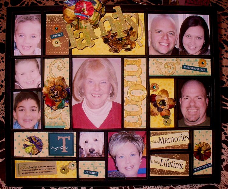 FAMILY Collage (Tim Holtz)