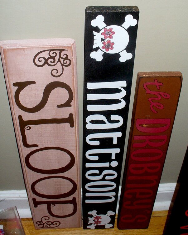 Signs for gifts :)