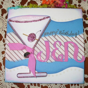 Card for Jen&#039;s Birthday