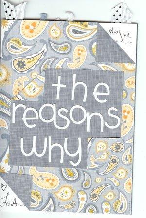 the reasons why