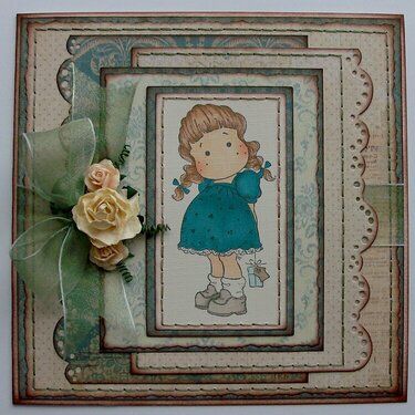 Magnolia - Blank card