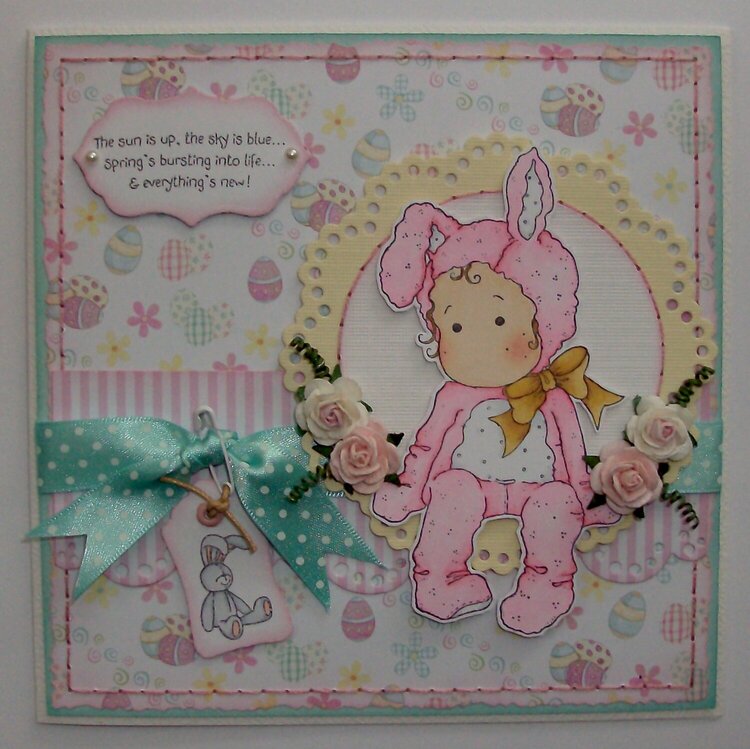 Magnolia - Eastern Bunny Card