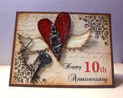 10th Anniversary Card