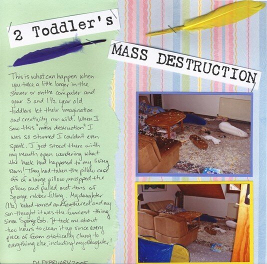 2 Toddler&#039;s Masse Destruction