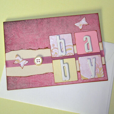 Baby Girl Card