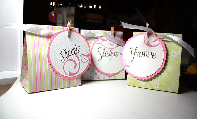 Scrapbooking Class Goody Bags