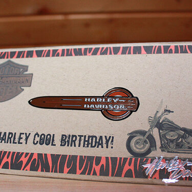 Harley Birthday Card