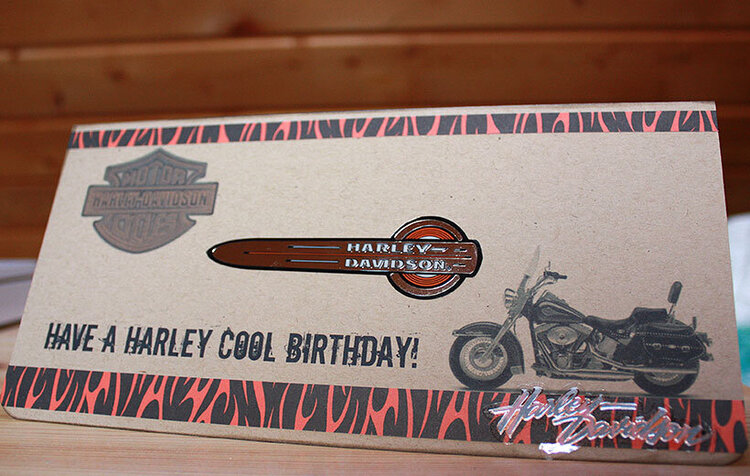 Harley Birthday Card