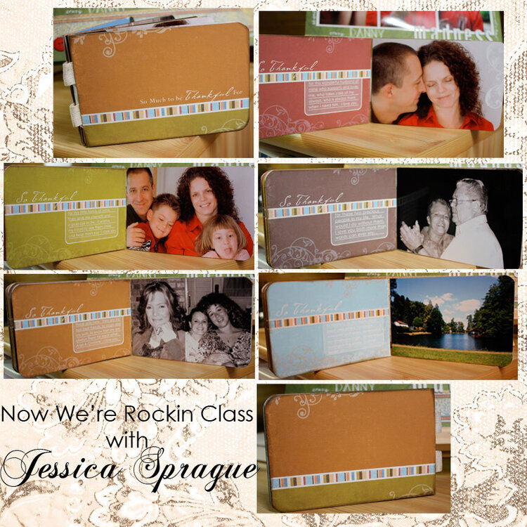 So Thankful minialbum from Now We&#039;re Rockin Class by Jessica Sprague