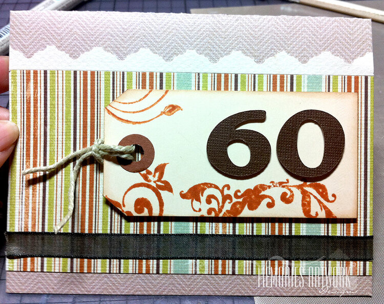 Card for 60th bday
