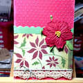 Poinsettia X-mas card