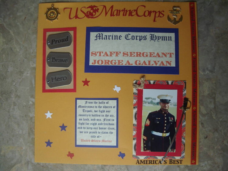 US Marine Staff Sgt