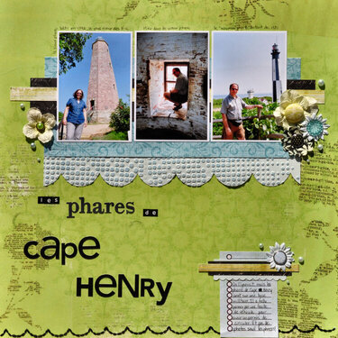 The Lighthouses of Cape Henry (Virginia)