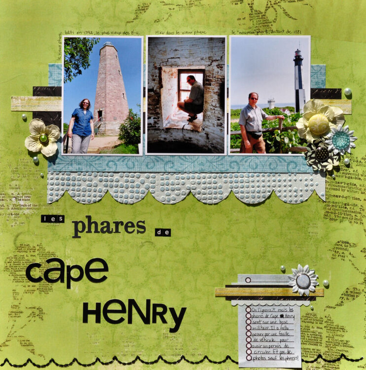 The Lighthouses of Cape Henry (Virginia)
