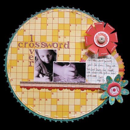 Crossword Lover *April Bad Girls Kit*