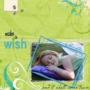Make a Wish  {lift of Sarah B}