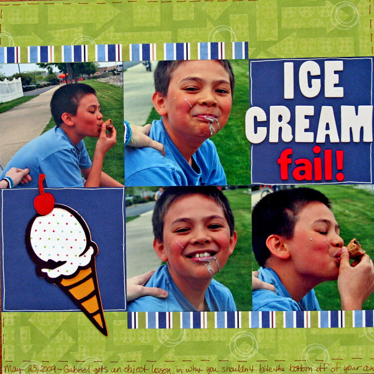 Ice Cream Fail!