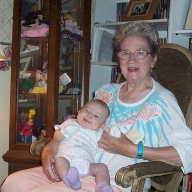 Sara and Great-grandma