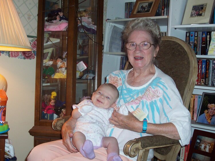 Sara and Great-grandma