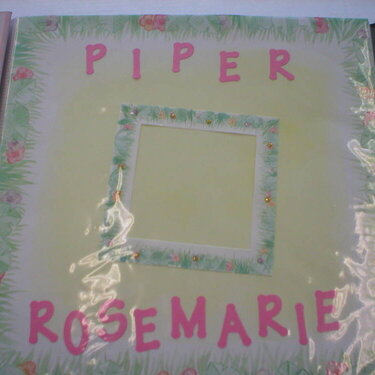 Piper&#039;s Gift Scrapbook 1