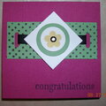 Congratsulations Mini Card