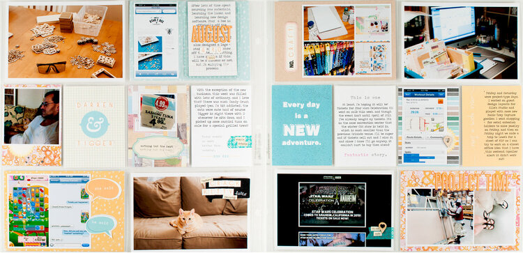 Project Life 2013 Week 32 - **Citrus Twist Kits**