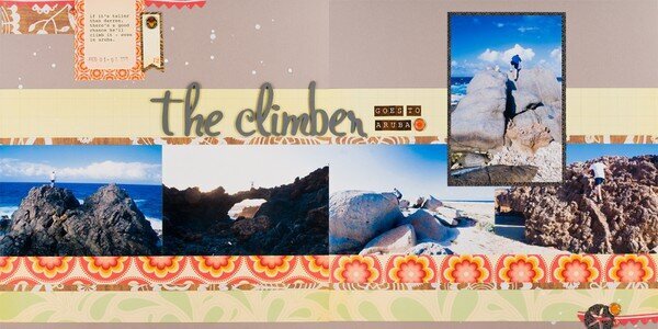 The Climber Goes To Aruba