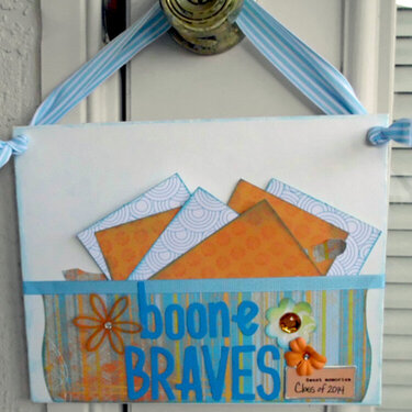 Boone Braves Wall Hanging