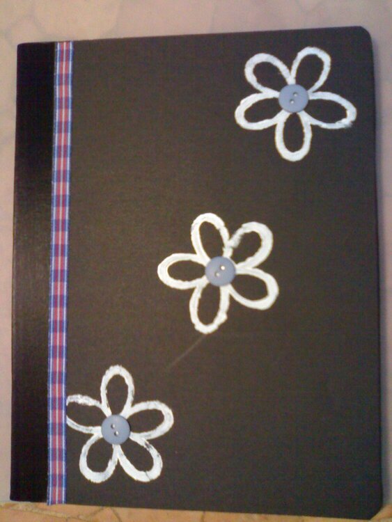 B&amp;W notebook front