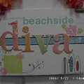 Beachside Diva Door Hang