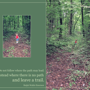 Leave a trail