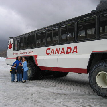 SnowCat, Columbia Icefields, BC Canada