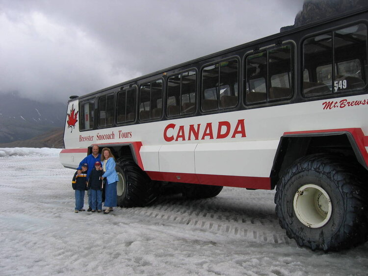 SnowCat, Columbia Icefields, BC Canada