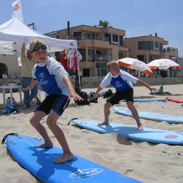 Surf Lessons, San Diego CA - July 05